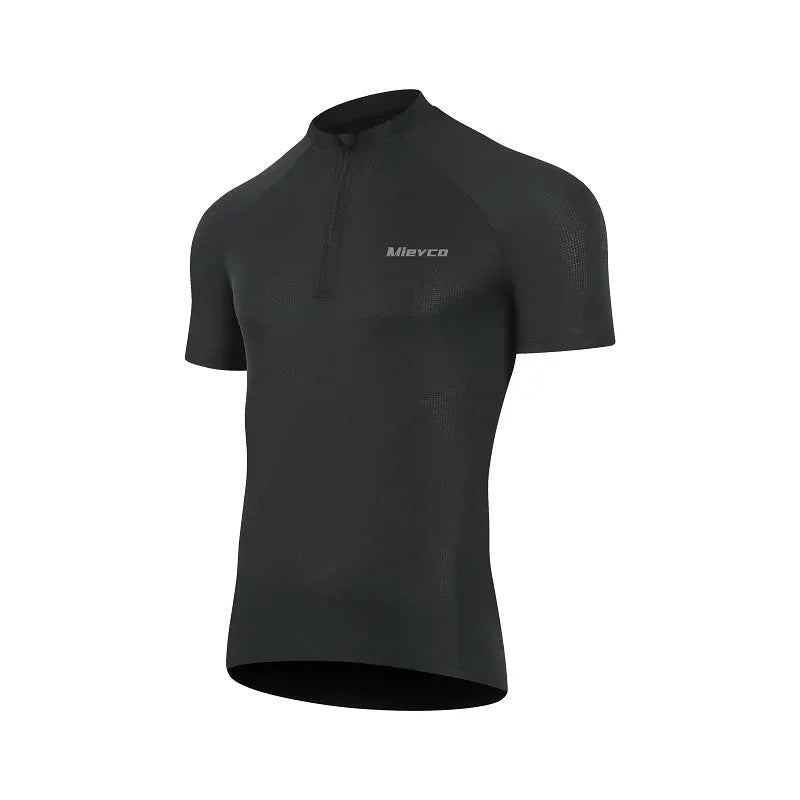 Men Seamless Cycling Jersey Lightweight Short Sleeve Compression MTB Road Bike Shirt by Vimost Shop