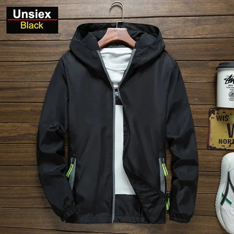 Unisex Breathable Reflective Hiking Jacket for Outdoor Wear by Vimost Shop