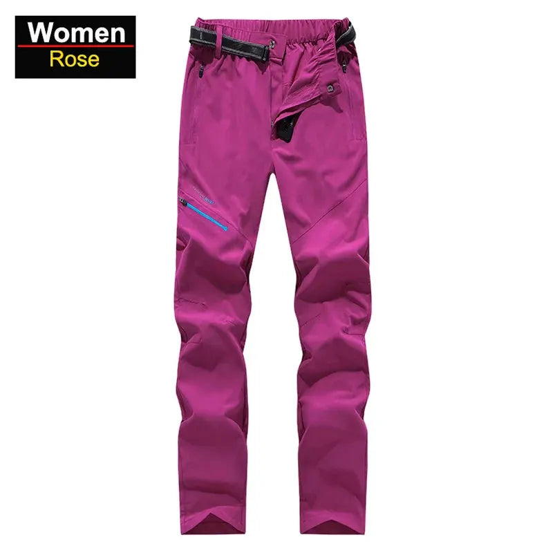 Women's Quick Dry Lightweight Hiking Pants with Zipper Pockets by Vimost Shop