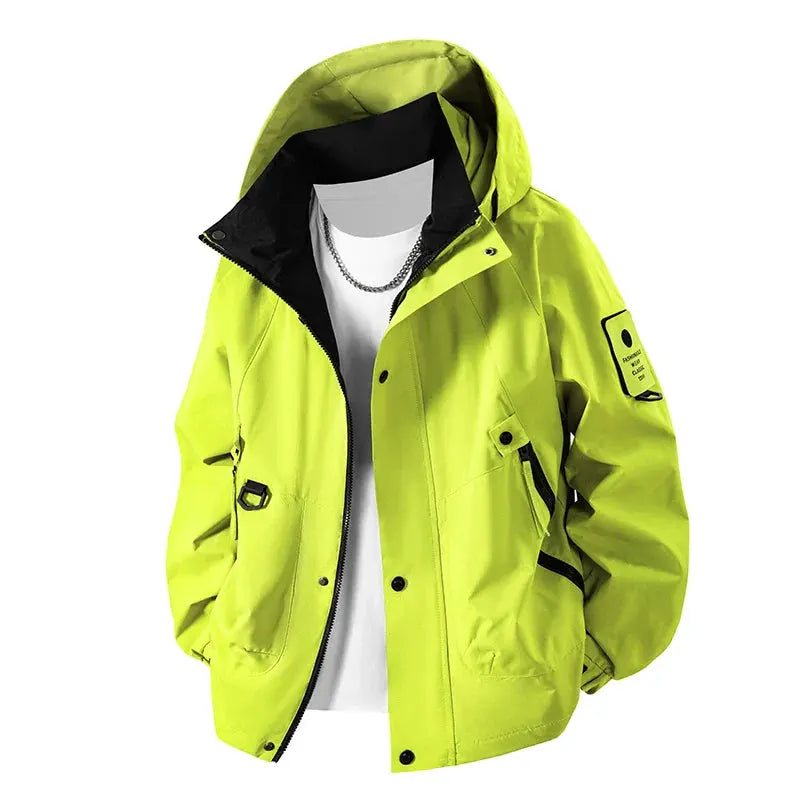 Unisex Waterproof Polyester Hiking Jacket for Spring and Autumn by Vimost Shop