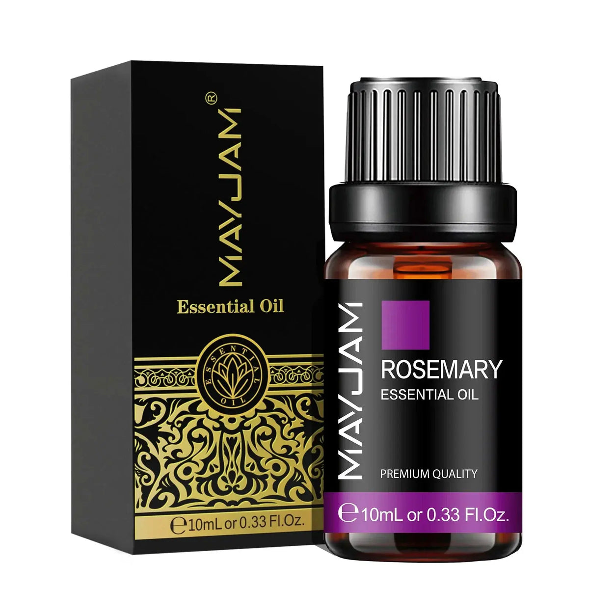 MAYJAM 10ML Lavender Lemongrass Jasmine Vanilla Eucalyptus Rose Lemon Essential Oil For Humidifier Diffuser Candle Making by Maiden-Art