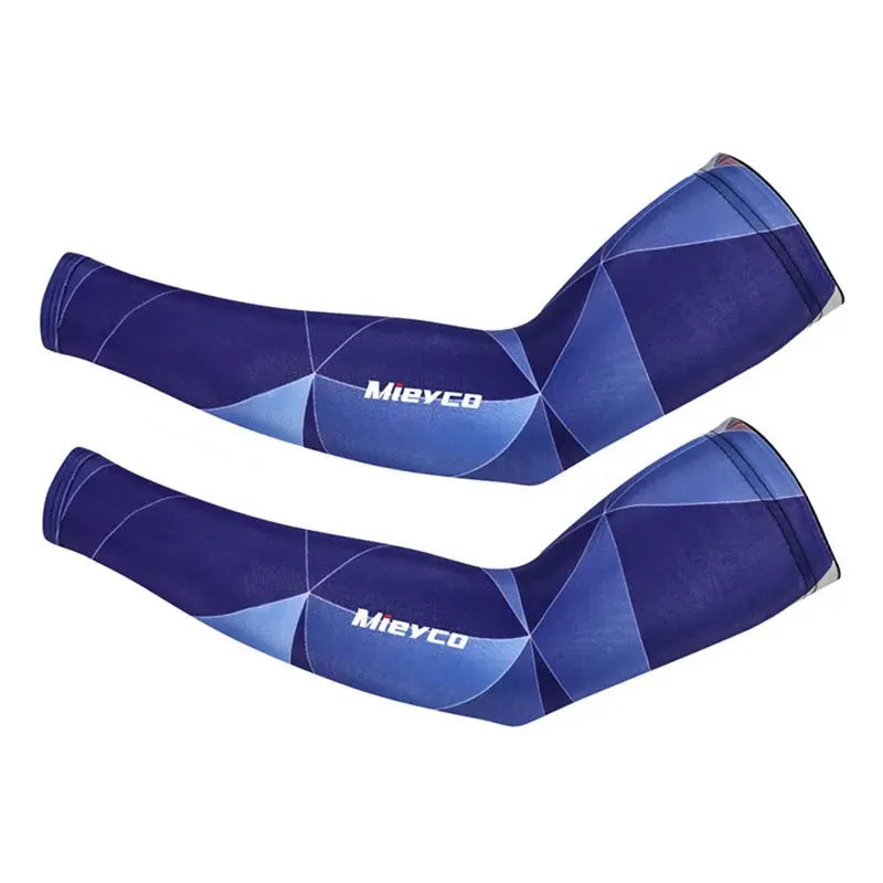 Icy Silk Sun Protection Arm Sleeves Cooling Breathable Outdoor Cycling Fishing Sports Sleeves by Vimost Shop