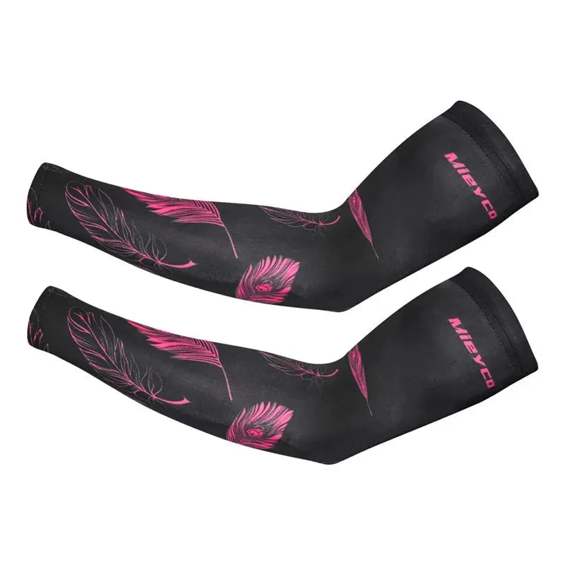 Icy Silk Sun Protection Arm Sleeves Cooling Breathable Outdoor Cycling Fishing Sports Sleeves by Vimost Shop