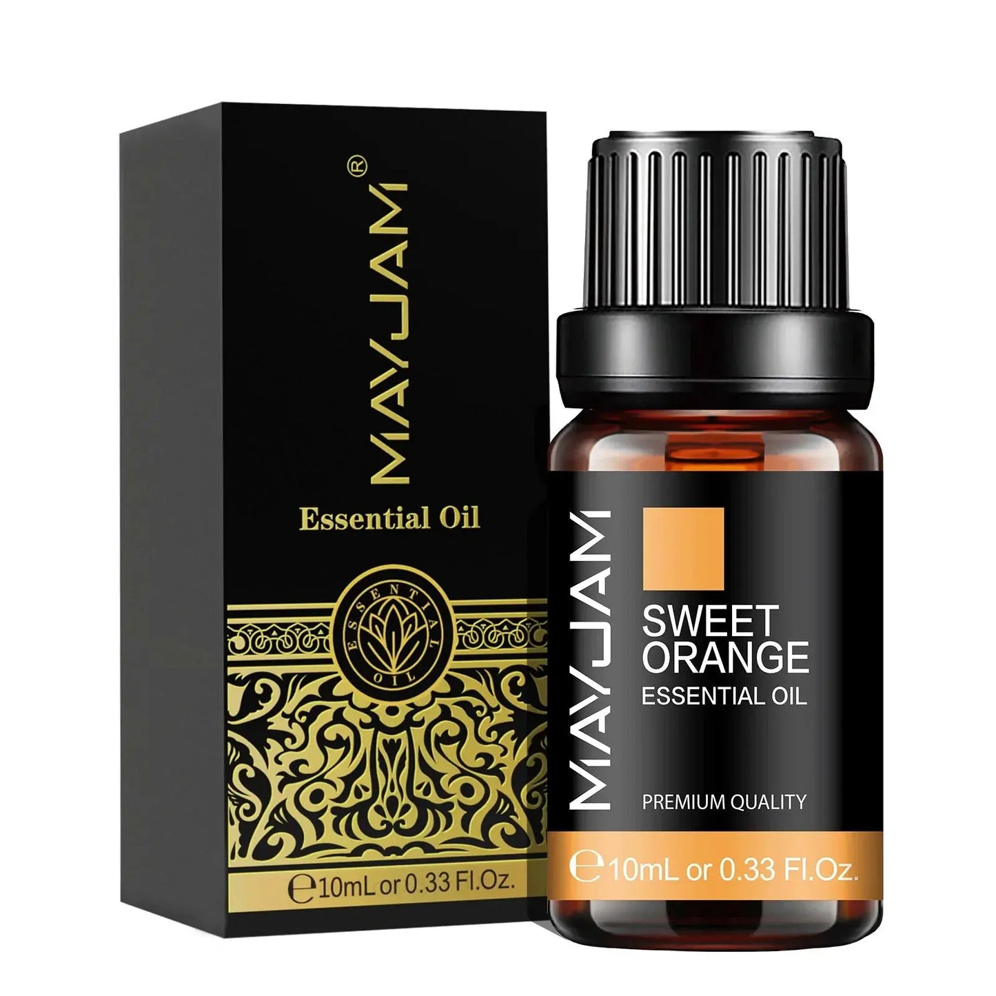 MAYJAM 10ML Lavender Lemongrass Jasmine Vanilla Eucalyptus Rose Lemon Essential Oil For Humidifier Diffuser Candle Making by Maiden-Art