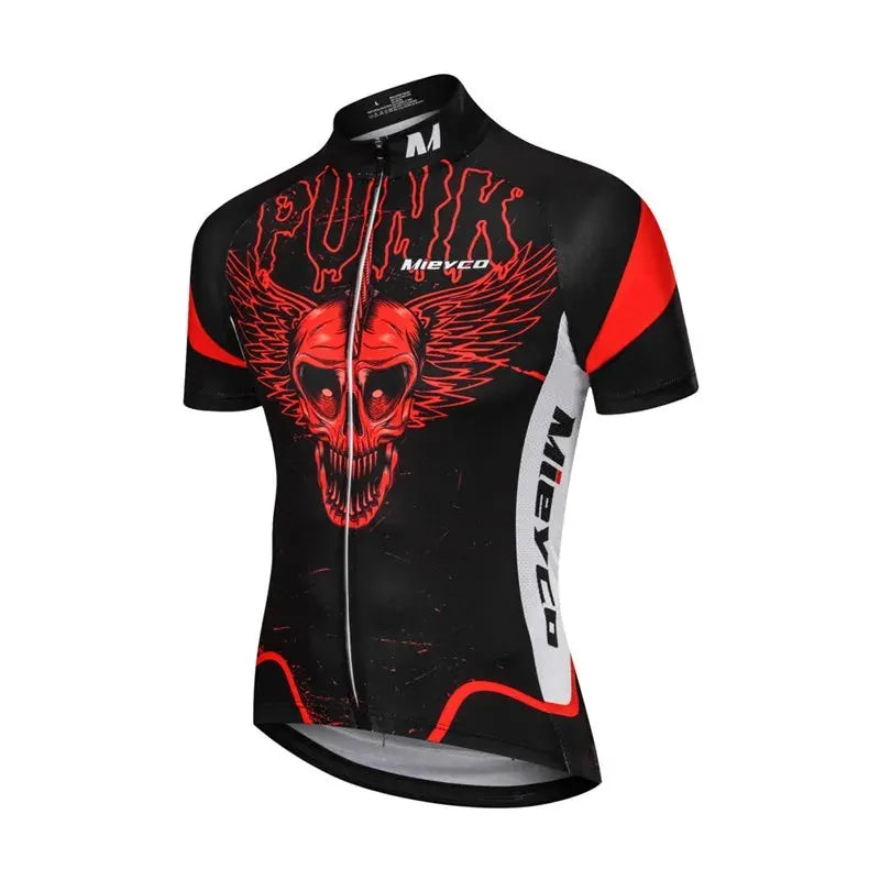 Men Short Sleeve Cycling Jersey Quick Dry Breathable Summer Road Bike Shirt by Vimost Shop