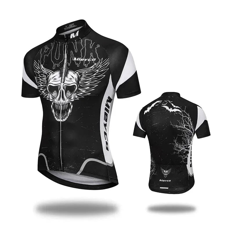Men Short Sleeve Cycling Jersey Quick Dry Breathable Summer Road Bike Shirt by Vimost Shop