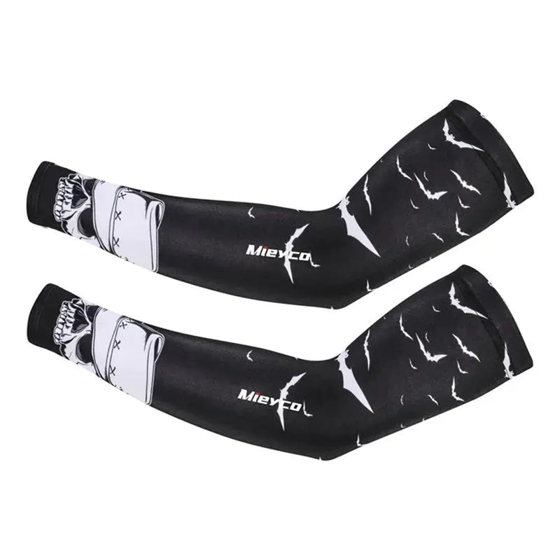 Icy Silk Sun Protection Arm Sleeves Cooling Breathable Outdoor Cycling Fishing Sports Sleeves by Vimost Shop