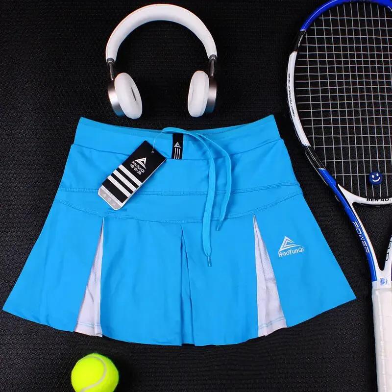 Tennis Skirt with Shorts Underneath Tennis Dress Skorts Women Falda Short Mujer Tenis Feminino Jupe Short Tenis Sport Skirt by Vimost Shop