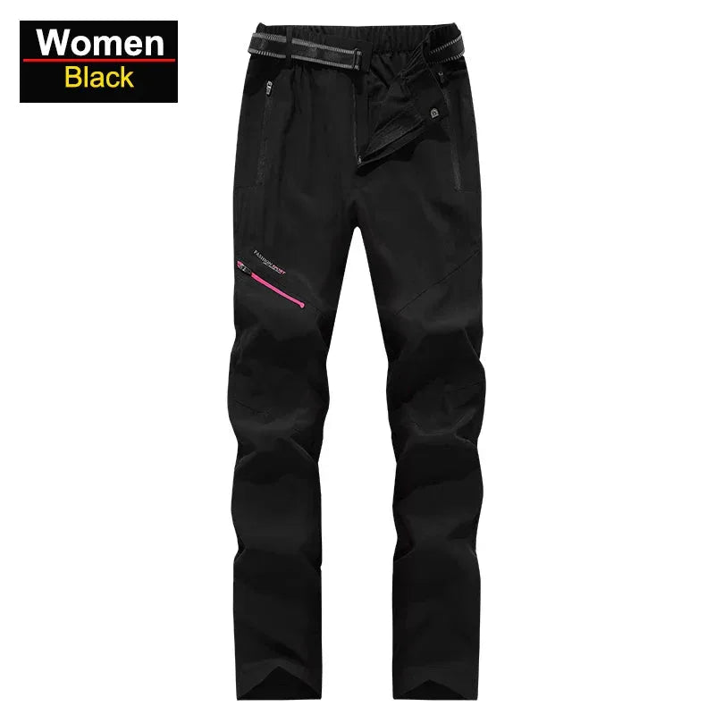 Women's Quick Dry Lightweight Hiking Pants with Zipper Pockets by Vimost Shop