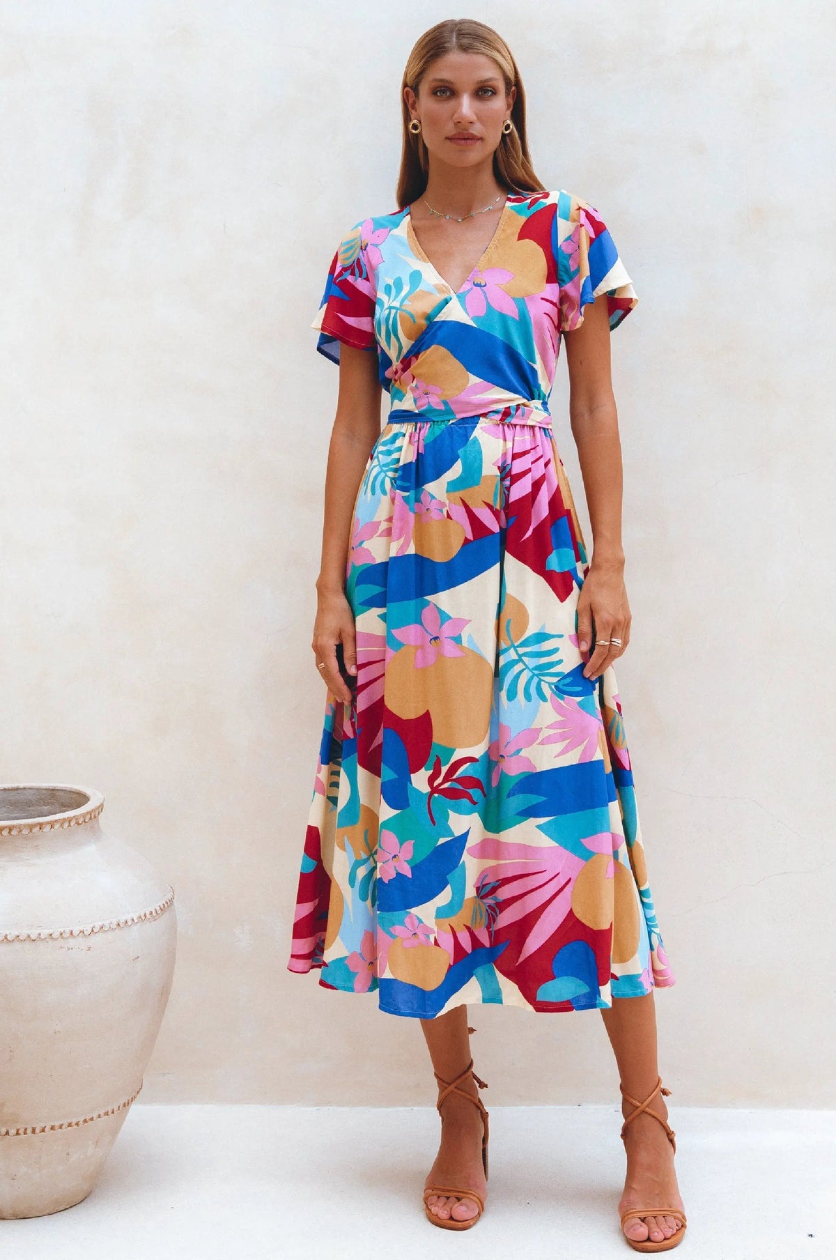 Samara Convertible Midi Dress by ELF