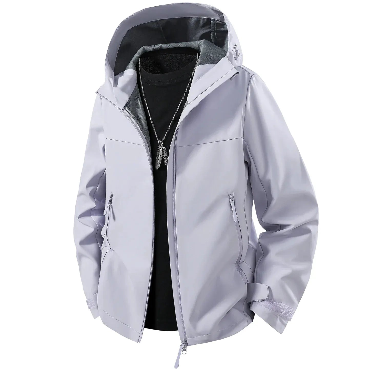 Unisex Waterproof Oil-Resistant Hiking Jacket for Outdoor Use by Vimost Shop