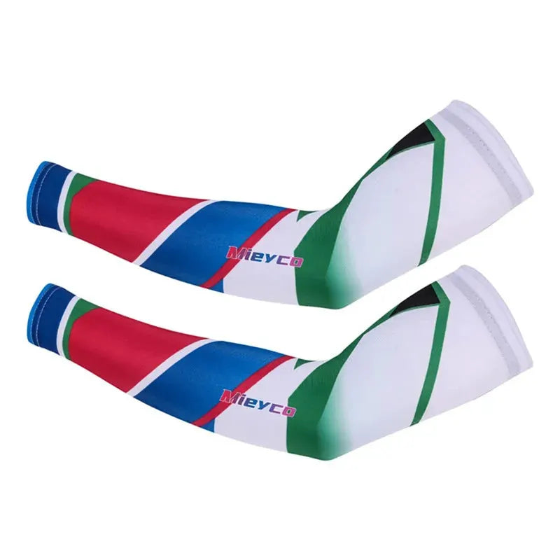 Icy Silk Sun Protection Arm Sleeves Cooling Breathable Outdoor Cycling Fishing Sports Sleeves by Vimost Shop