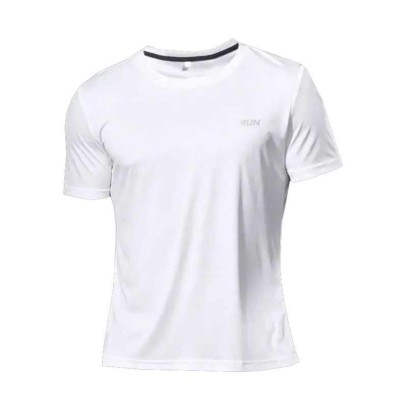 Mens Long and Short Sleeve Ice Silk Quick Dry Sports Top for Running Gym Hiking and Outdoor Training by Vimost Shop