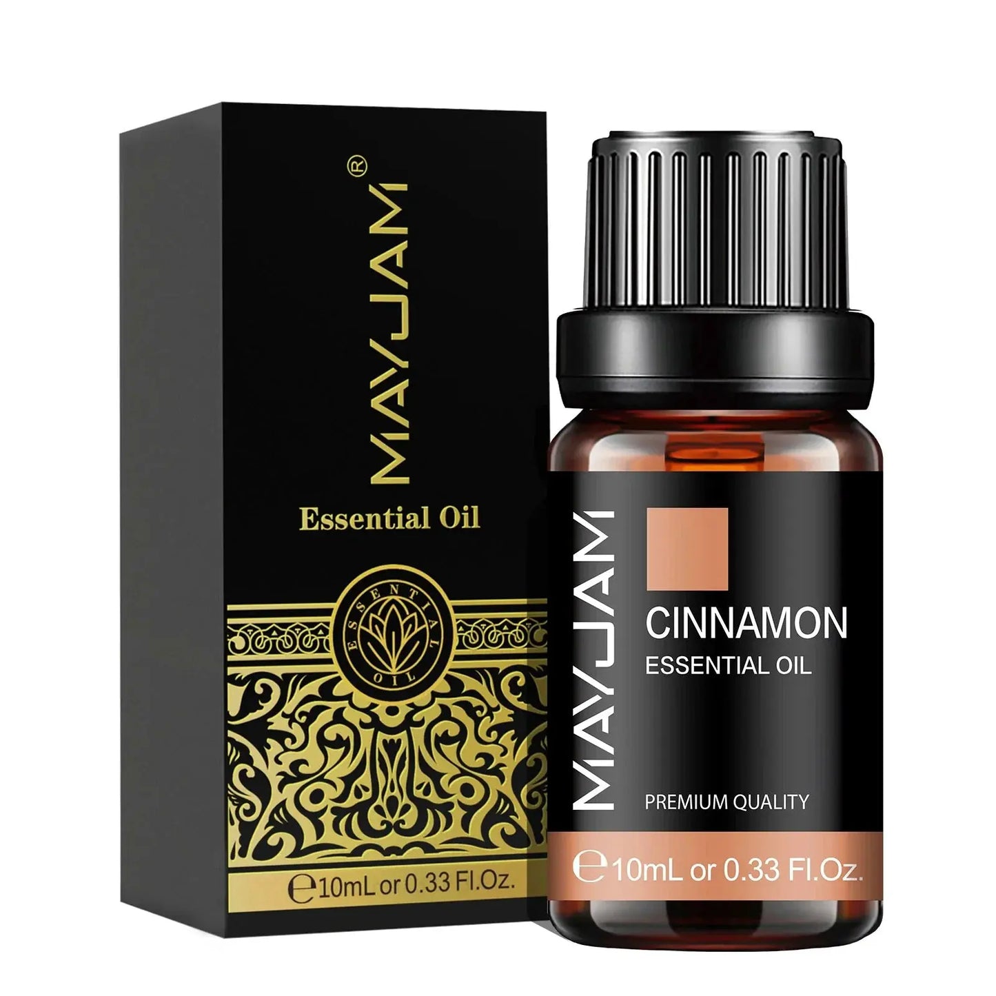 MAYJAM 10ML Lavender Lemongrass Jasmine Vanilla Eucalyptus Rose Lemon Essential Oil For Humidifier Diffuser Candle Making by Maiden-Art