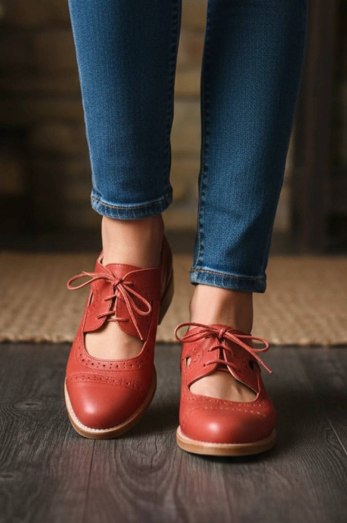 Scandinavia Leather Oxfords by ELF