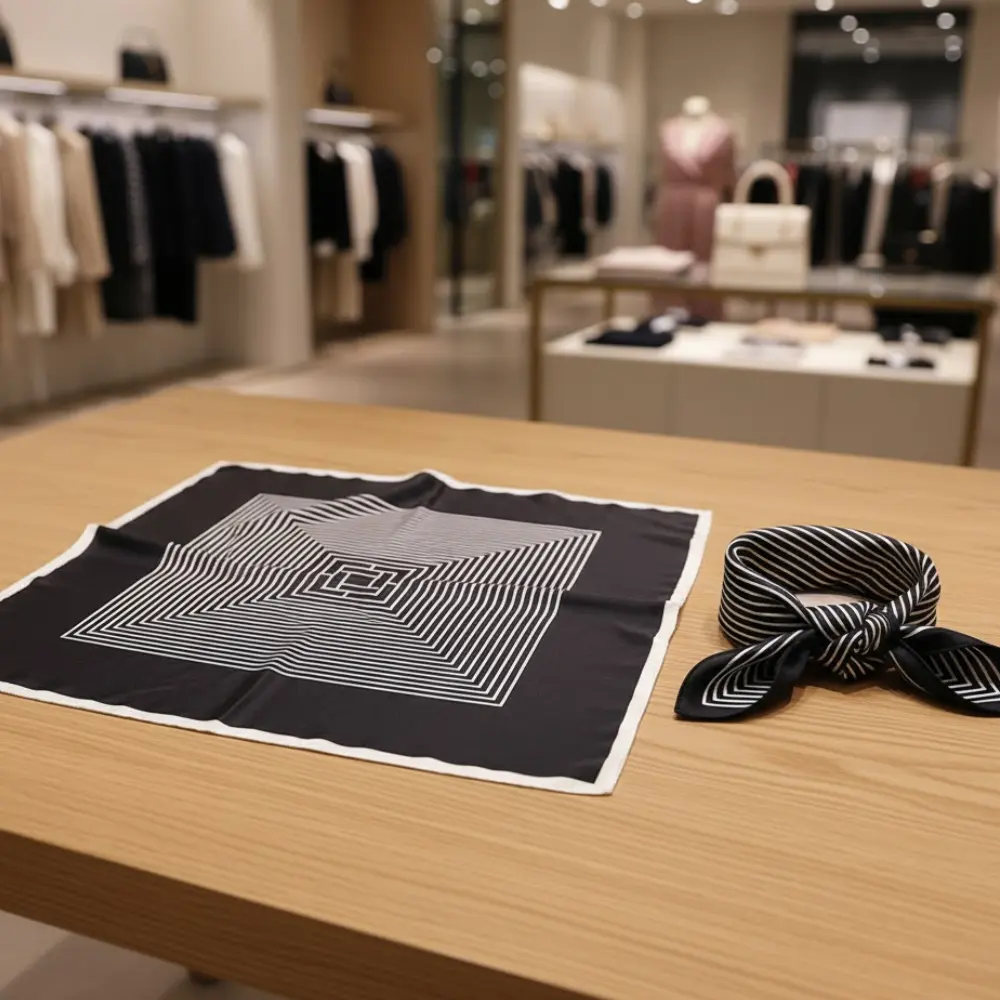 Scarf MANHATTAN GRID Metropolitan Collection BYMANYC ® New York by BYMANYC ® New York