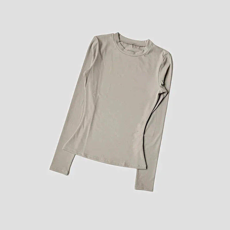 Women’s Long Sleeve Workout Top for Gym, Pilates, Yoga & Running by Vimost Shop