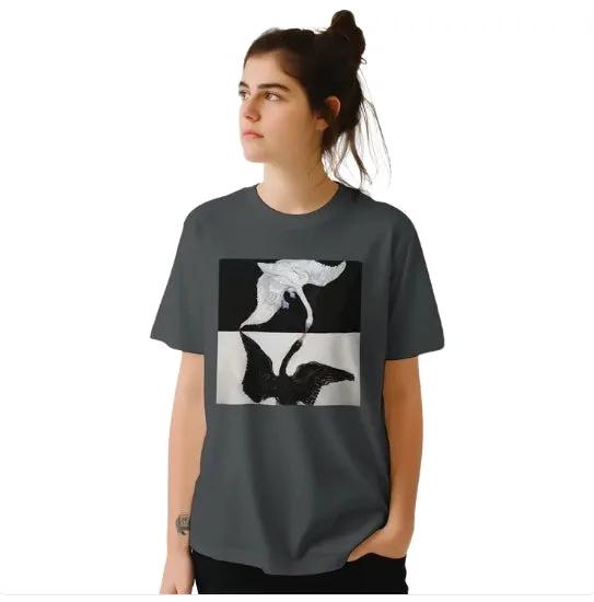 Hilma Af Klint, The Swan No.1, 1915 art t-shirt by Art-O-Rama Shop