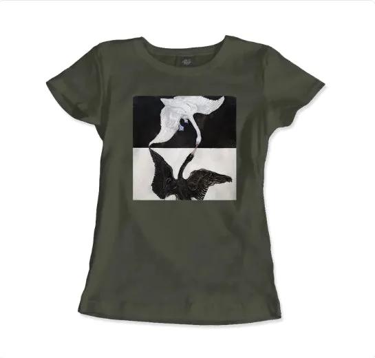 Hilma Af Klint, The Swan No.1, 1915 art t-shirt by Art-O-Rama Shop