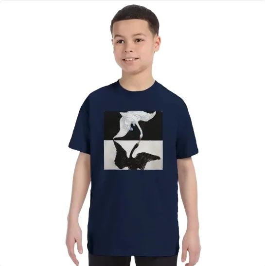 Hilma Af Klint, The Swan No.1, 1915 art t-shirt by Art-O-Rama Shop