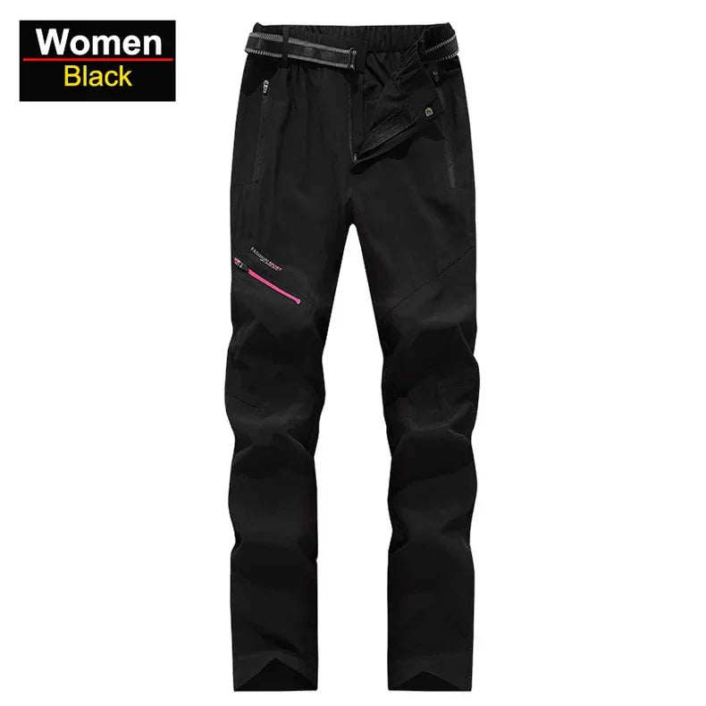 Women's Quick Dry Lightweight Hiking Pants with Zipper Pockets by Vimost Shop