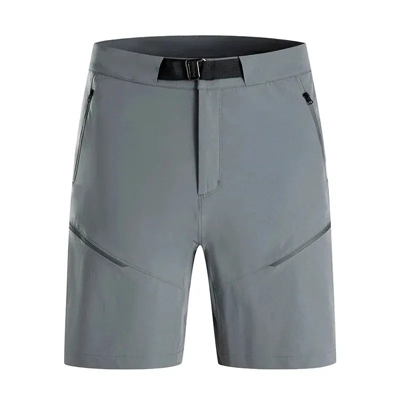Lightweight Stretch Hiking Shorts with Zippered Pockets by Vimost Shop