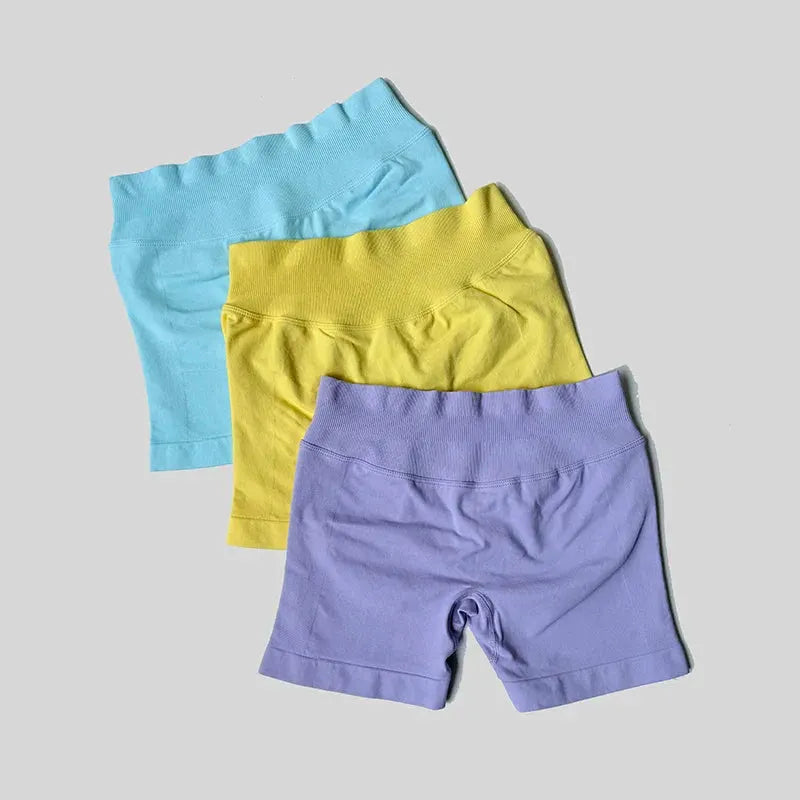 Women’s High Waist Breathable Yoga Shorts for Gym, Running & Cycling by Vimost Shop