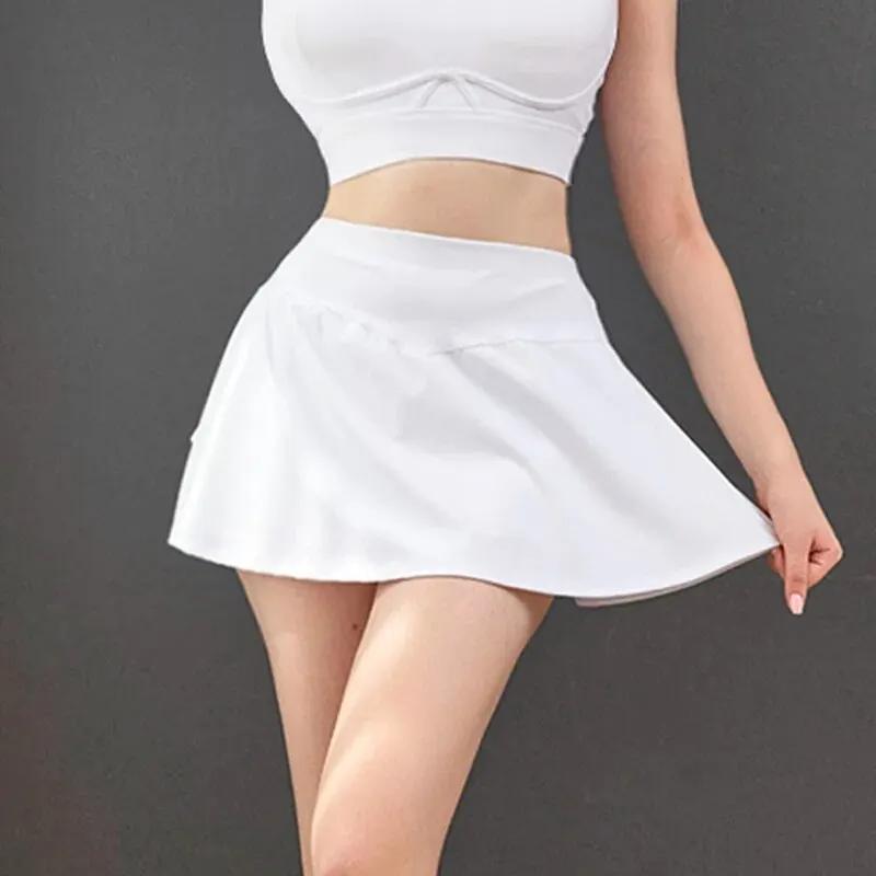 Cloud Hide Women Golf Tennis Skirts Sports Pocket Pleated Skirt Fitness Girl Dancing Shorts Quick Dry Gym Workout Running Skorts by Vimost Shop