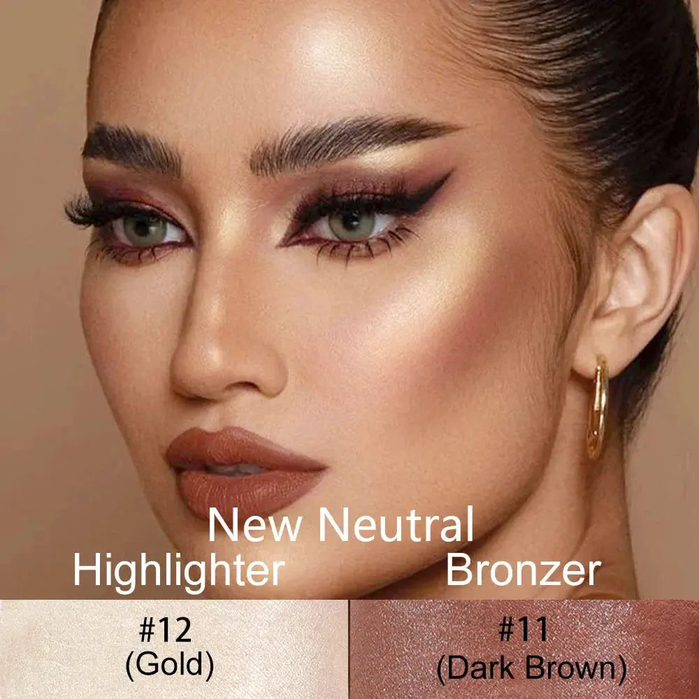 Highlighting&Bronzer Stick Face Brightening Blusher Rouge Concealer Pen Long Lasting Corrector Nose Shadow Contouring Cosmetics by Maiden-Art
