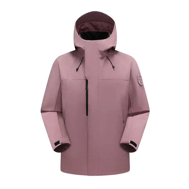 Unisex Waterproof Oil-Resistant Hiking Jacket for Trekking by Vimost Shop