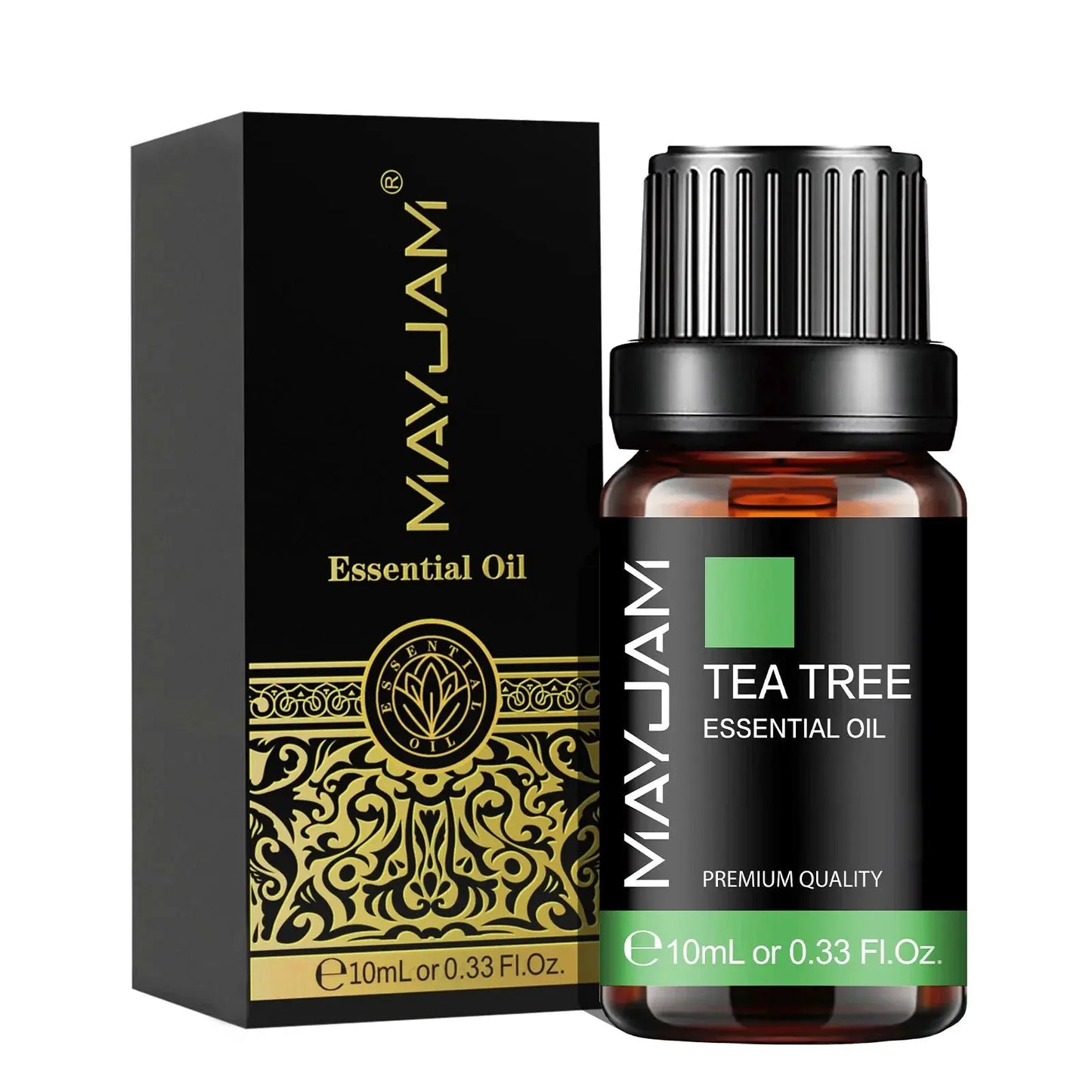 MAYJAM 10ML Lavender Lemongrass Jasmine Vanilla Eucalyptus Rose Lemon Essential Oil For Humidifier Diffuser Candle Making by Maiden-Art