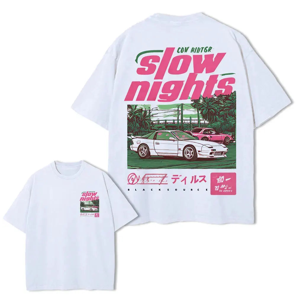 Men's Cotton Graphic T-Shirt Y2K Oversize Short Sleeve Casual Tee by Vimost Shop