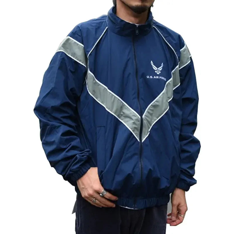 Outdoor AIR FORCE PTU Waterproof Breathable Running Training Physical Fitness Jacket Windbreaker Unisex Sportswear by Vimost Shop