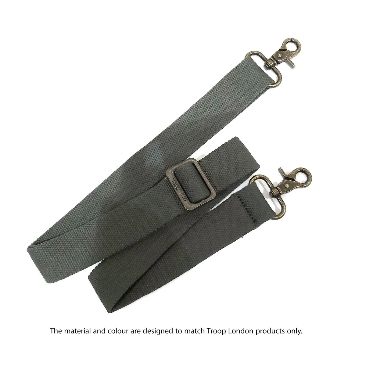 Detachable Adjustable Canvas Shoulder Strap by Troop London