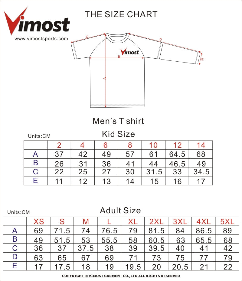 Mens Long Sleeve Design Fishing Shirts by Vimost Sportswear