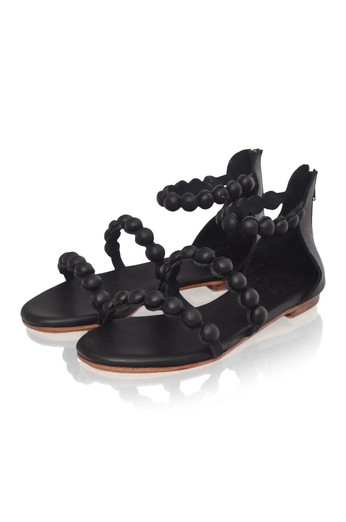 Sole Mio Leather Sandals by ELF