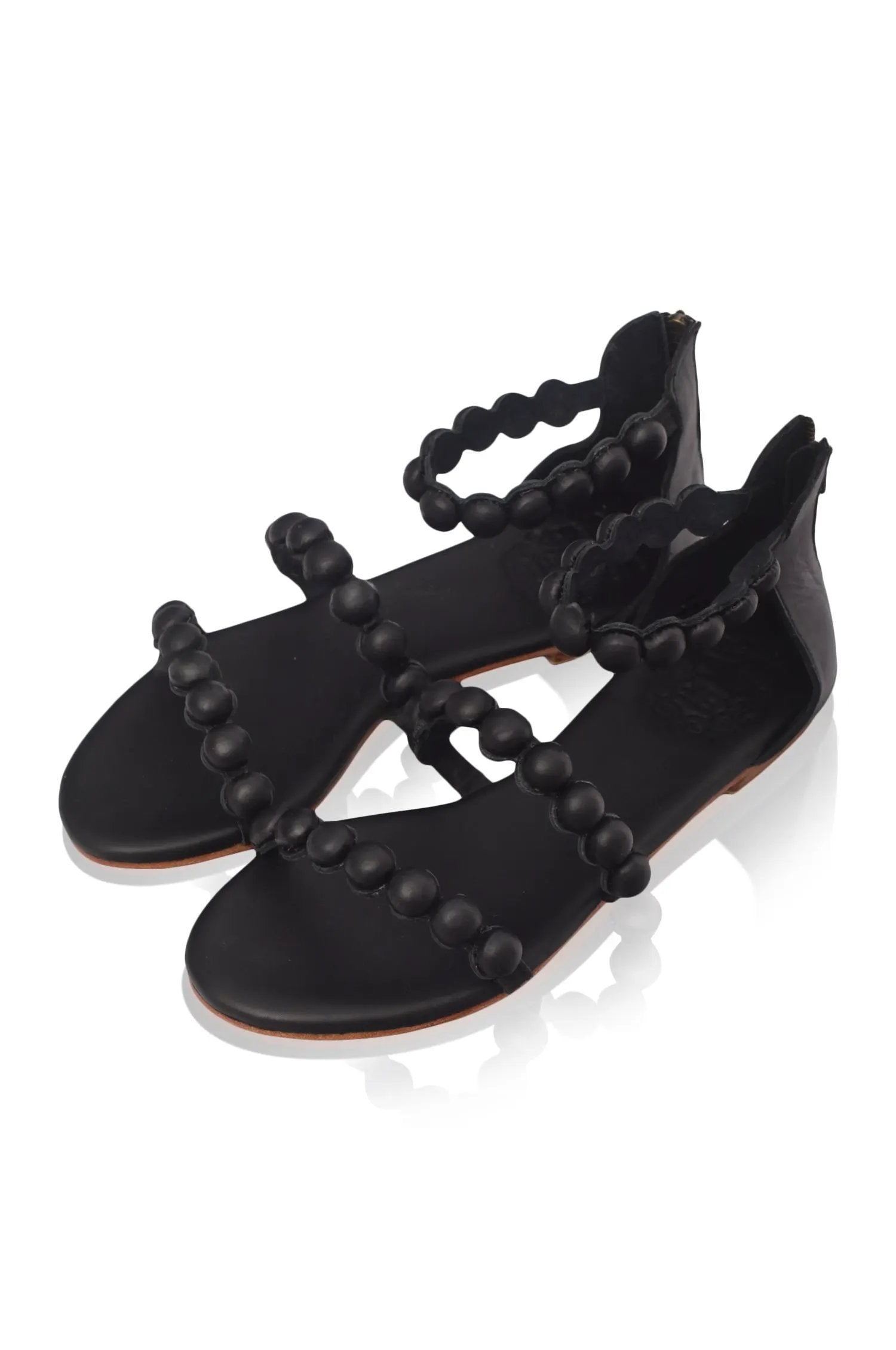 Sole Mio Leather Sandals by ELF