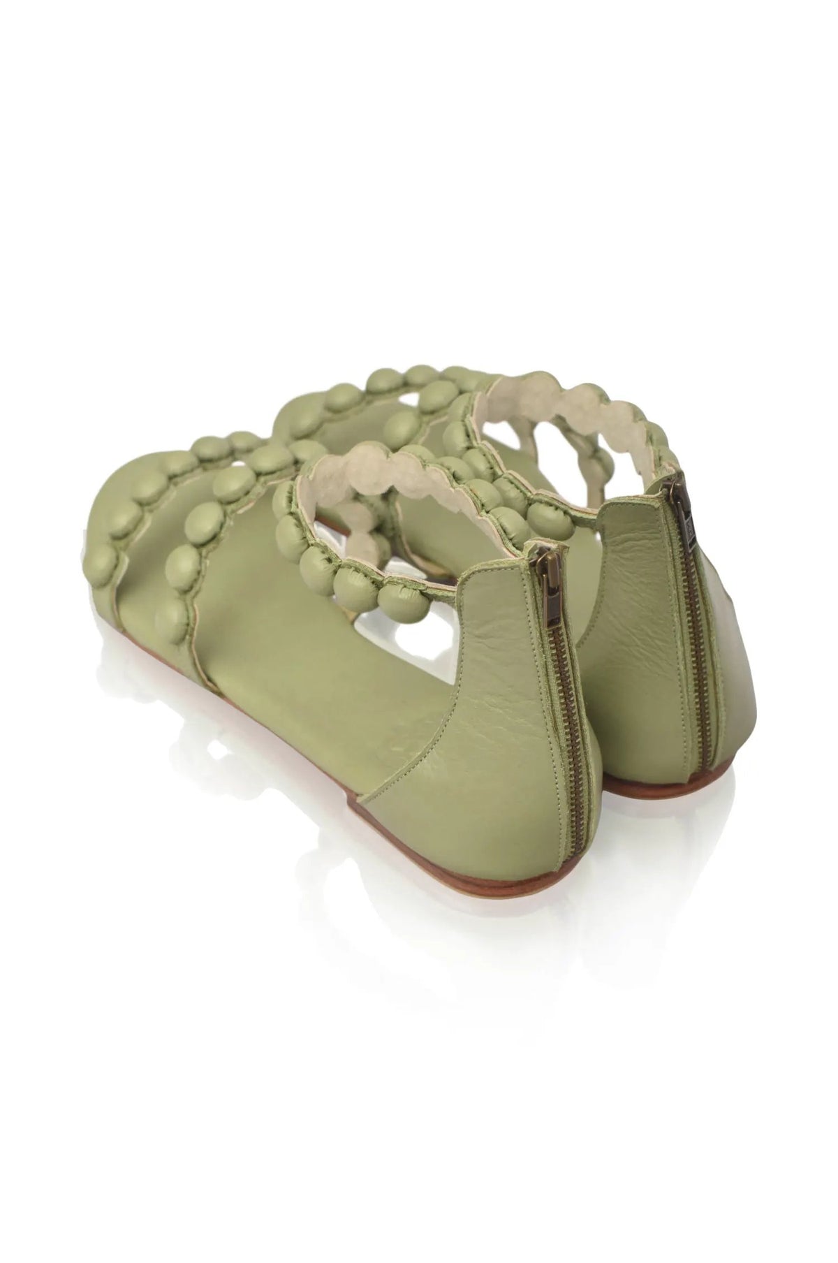 Sole Mio Leather Sandals (Sz. 8.5) by ELF