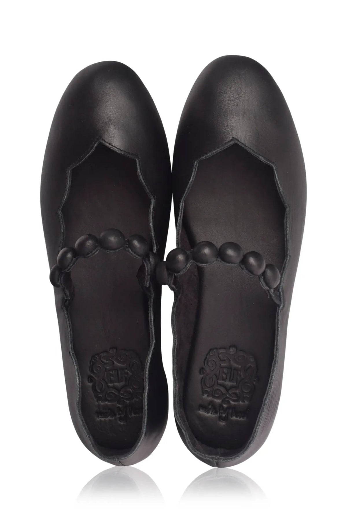 Solea Scalloped Mary Jane Flats by ELF