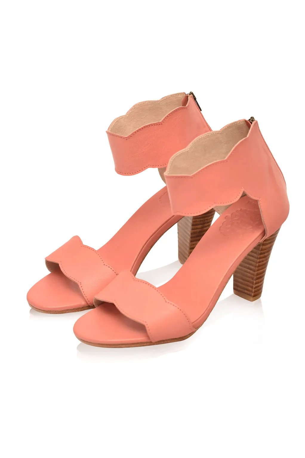 Spanish Mystery Leather Heels (Sz. 9) by ELF