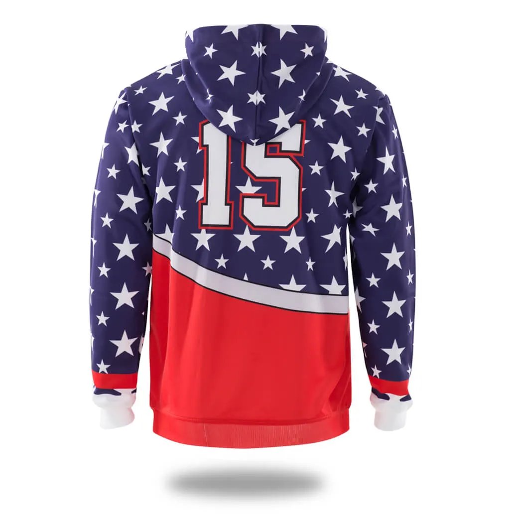 Stars Baseball Champion Pullover Hoodie by Vimost Sportswear