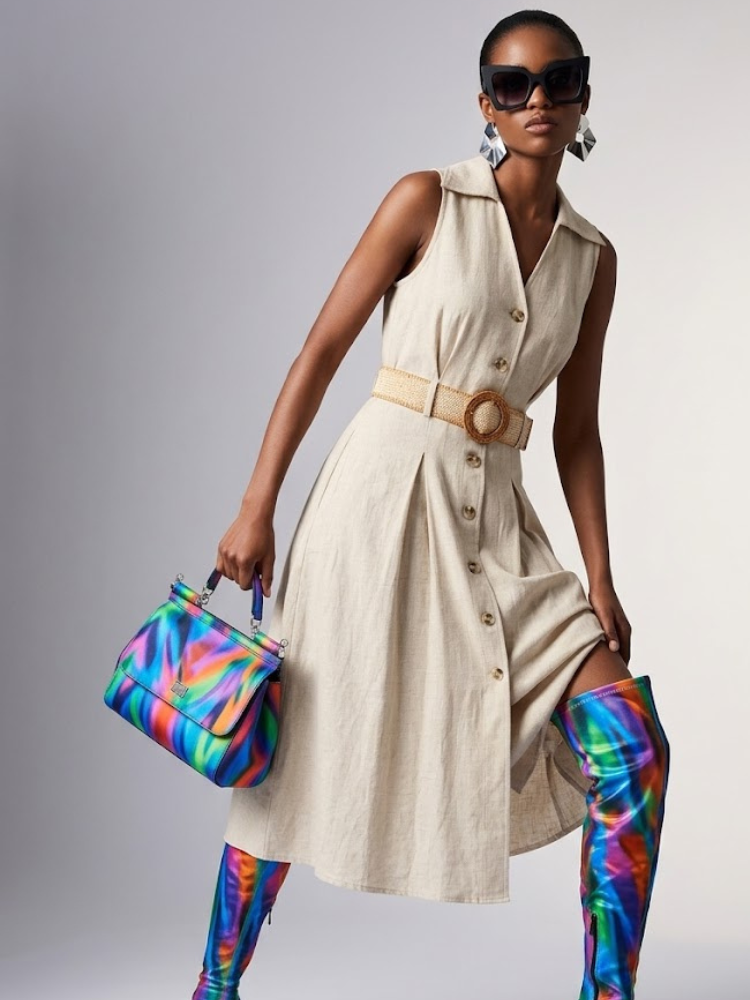 Summer Dress Woman BYMANYC ® New York SoHo Satin - High-End Cocktail Slip Dress by BYMANYC ® New York