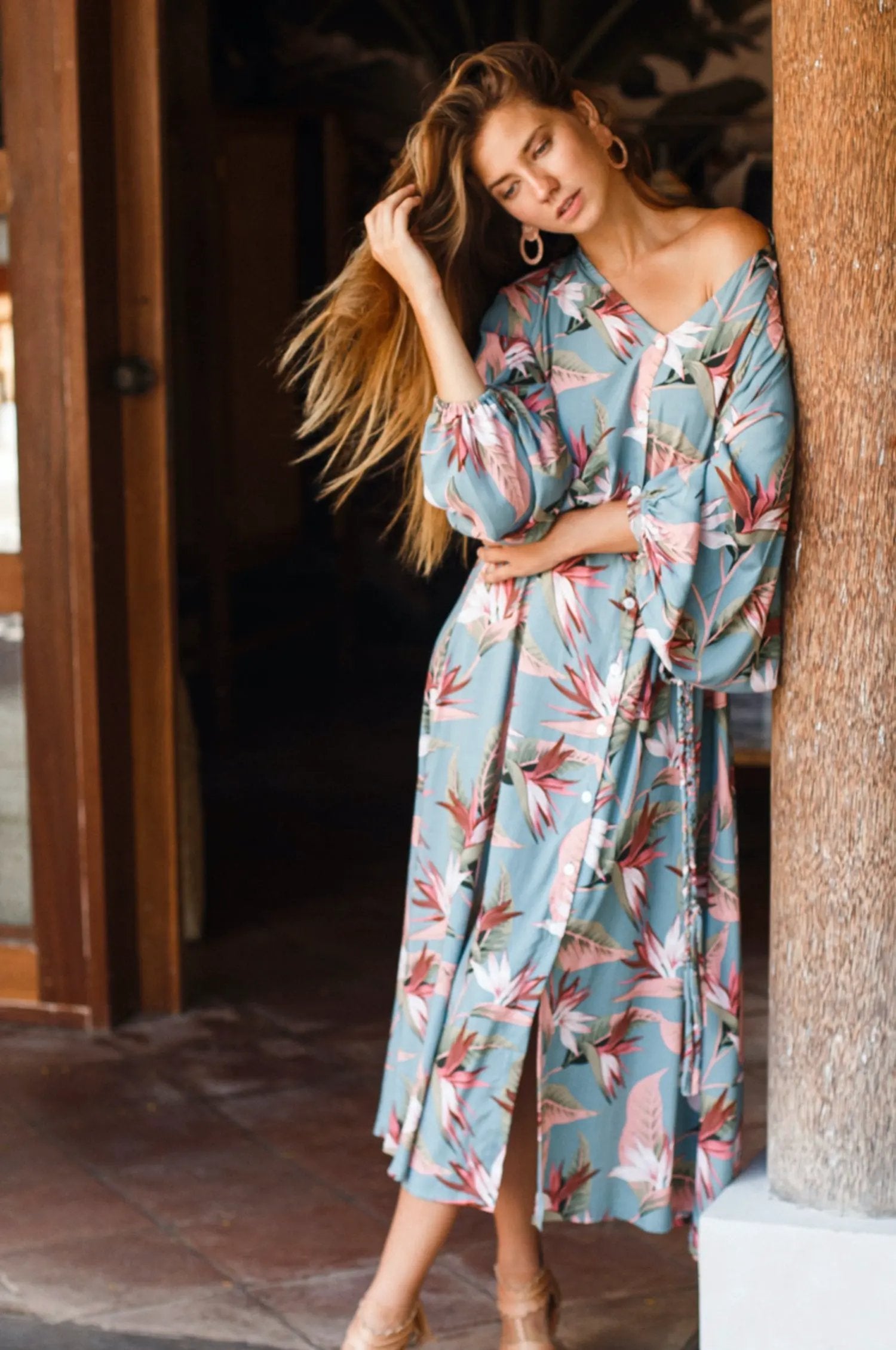 Sunday Wish Kaftan Gown (Sale) by ELF