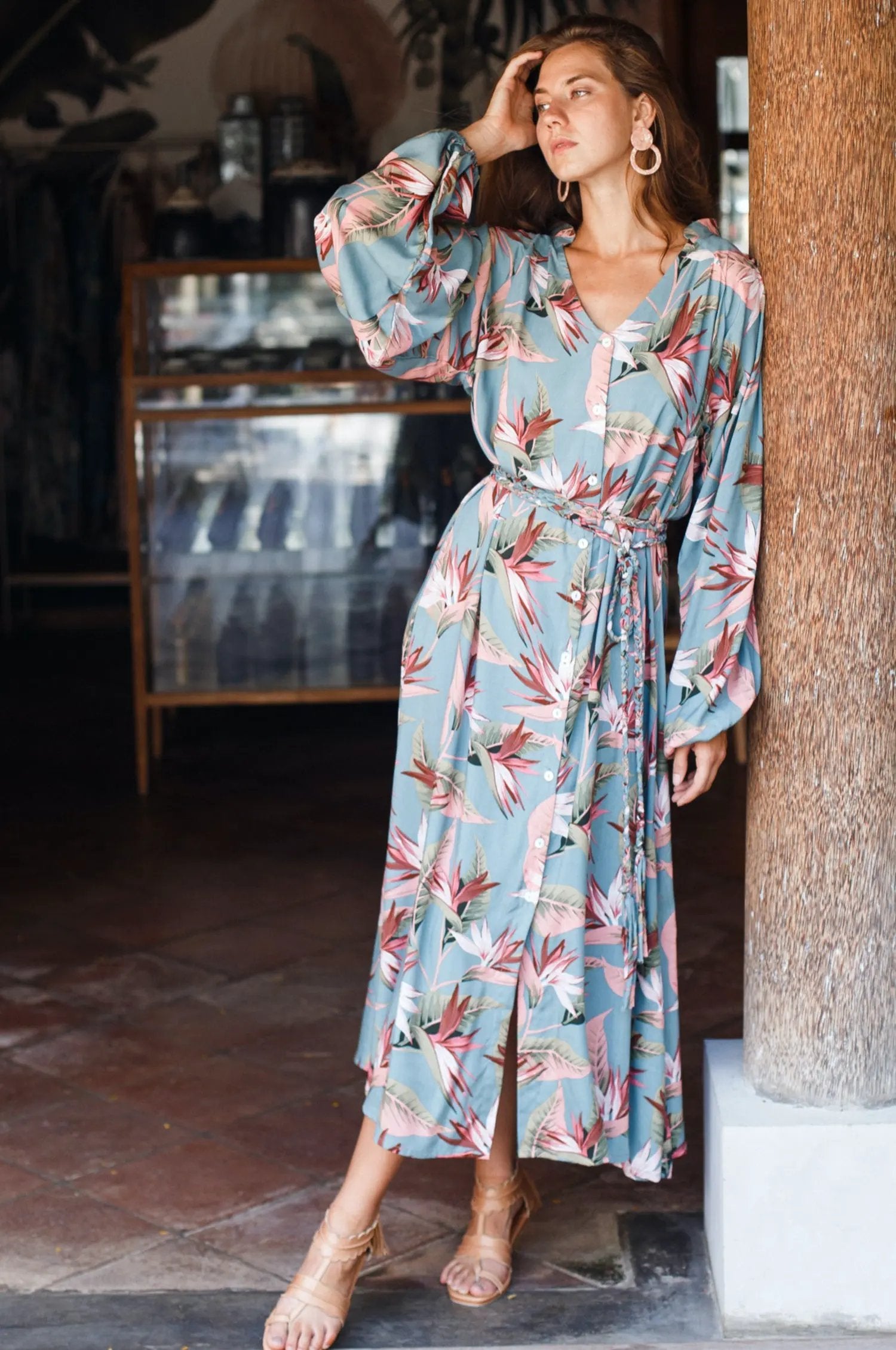 Sunday Wish Kaftan Gown (Sale) by ELF