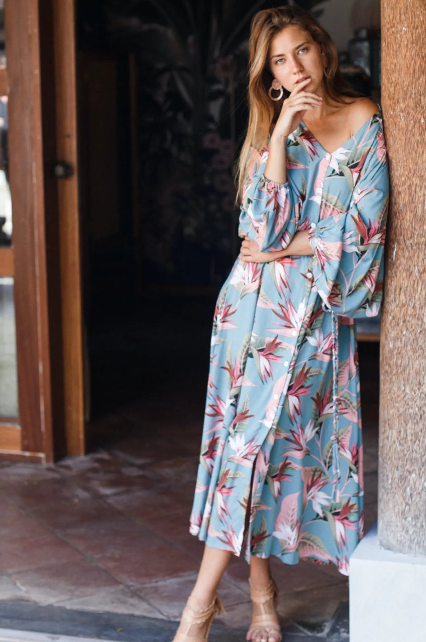 Sunday Wish Kaftan Gown (Sale) by ELF