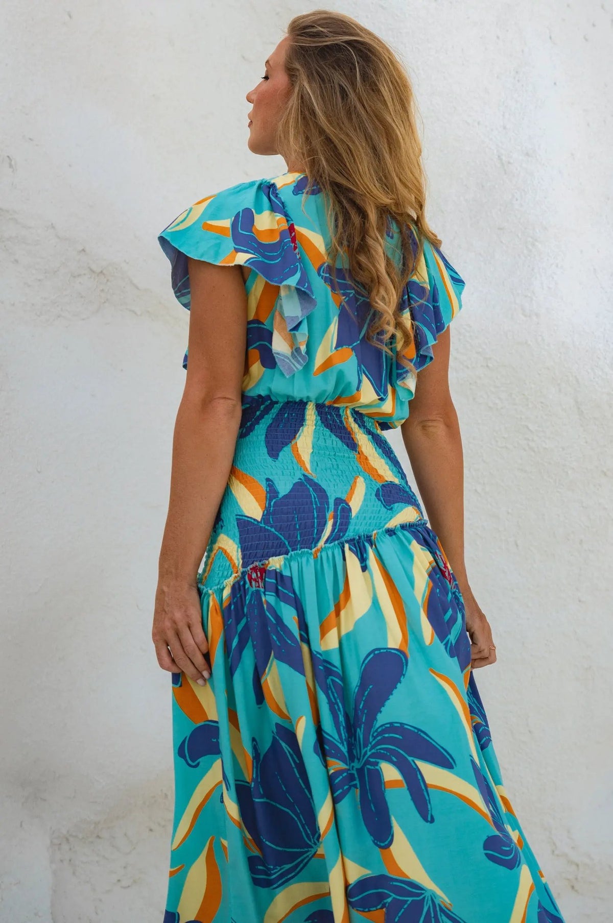 Sunshine Bohemian Midi Dress (Sale) by ELF