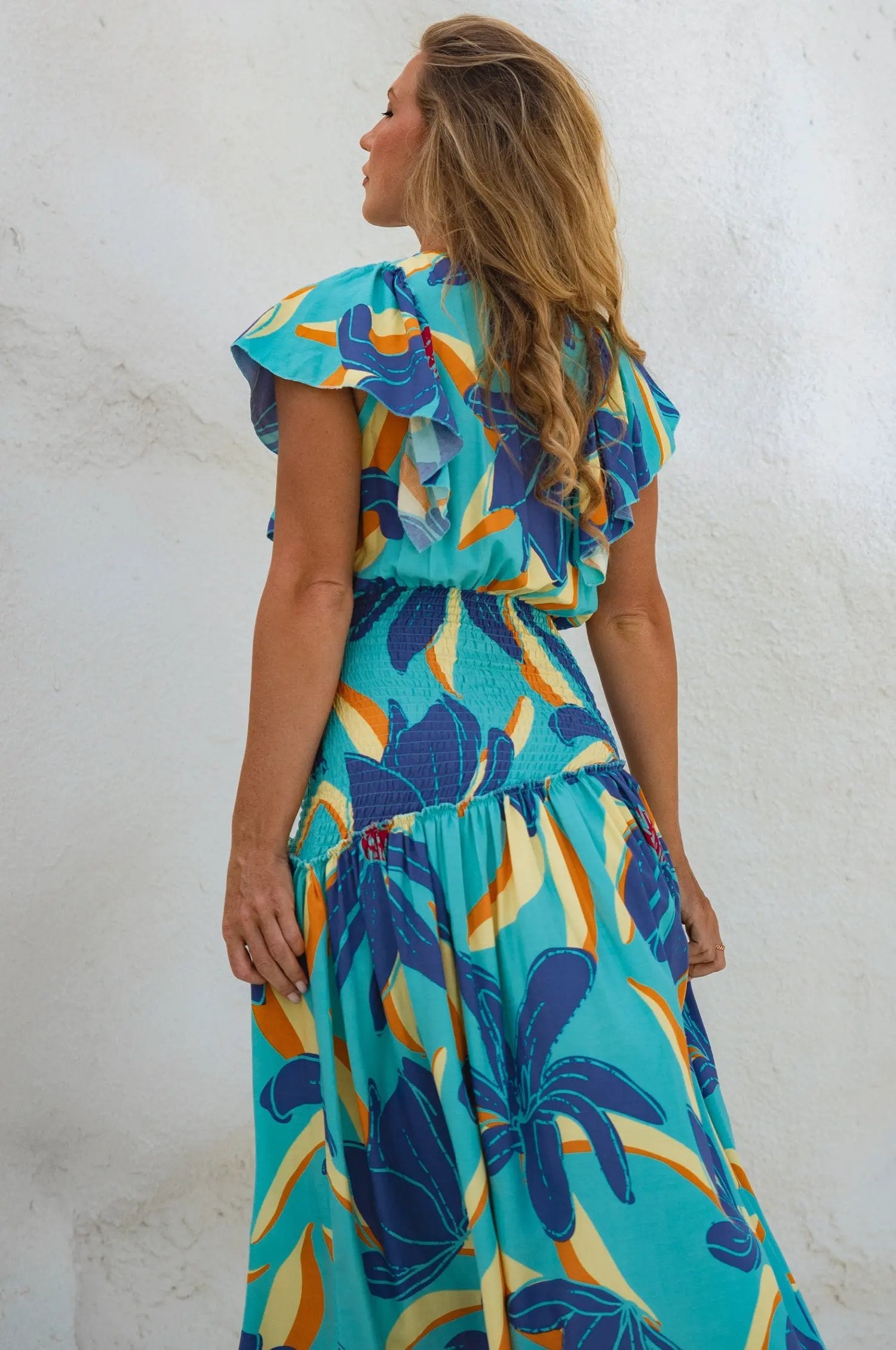 Sunshine Bohemian Midi Dress (Sale) by ELF