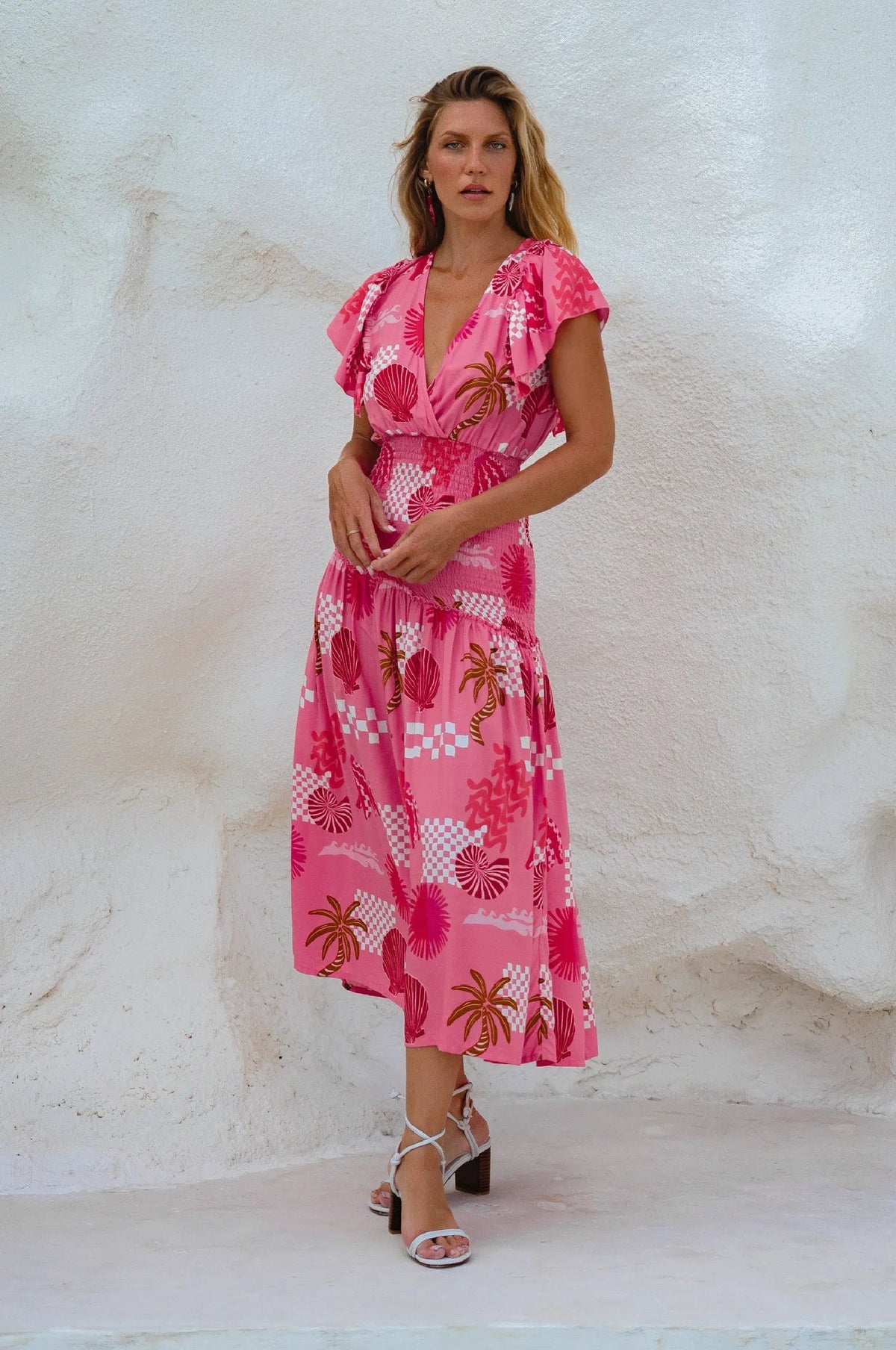 Sunshine Bohemian Midi Dress (Sale) by ELF