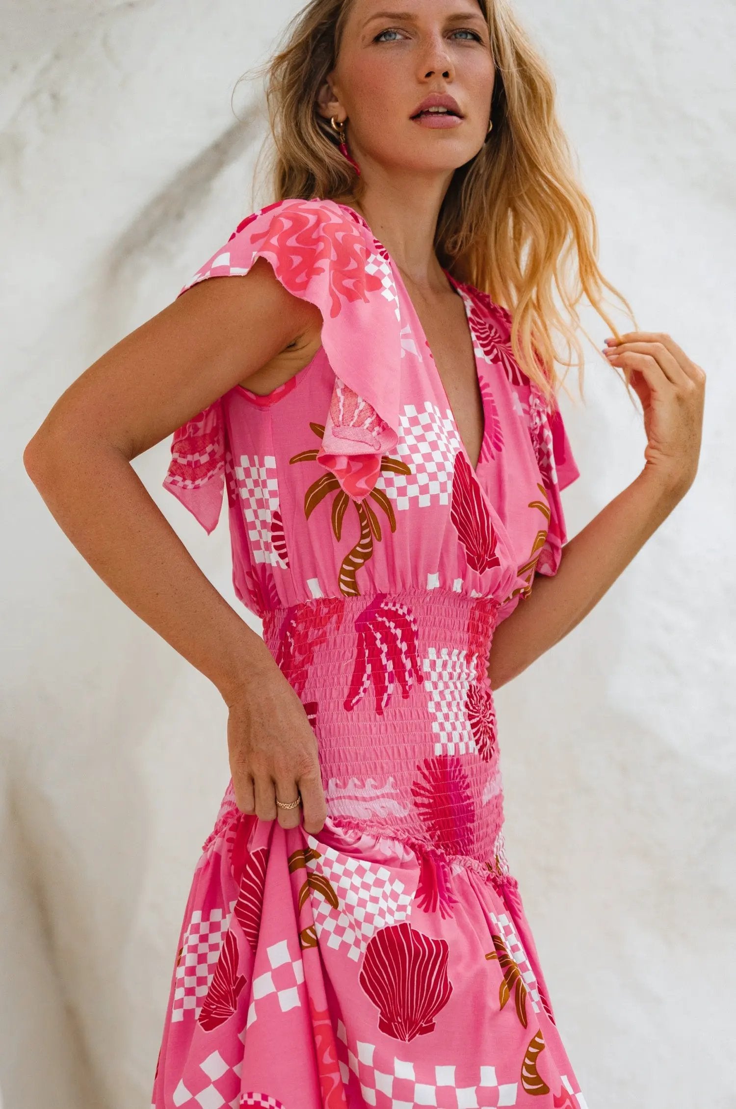 Sunshine Bohemian Midi Dress (Sale) by ELF