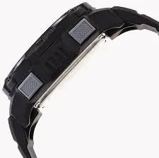 Timex Men's Black Resin Watch, Digital Dial | T49977 by TIMEX